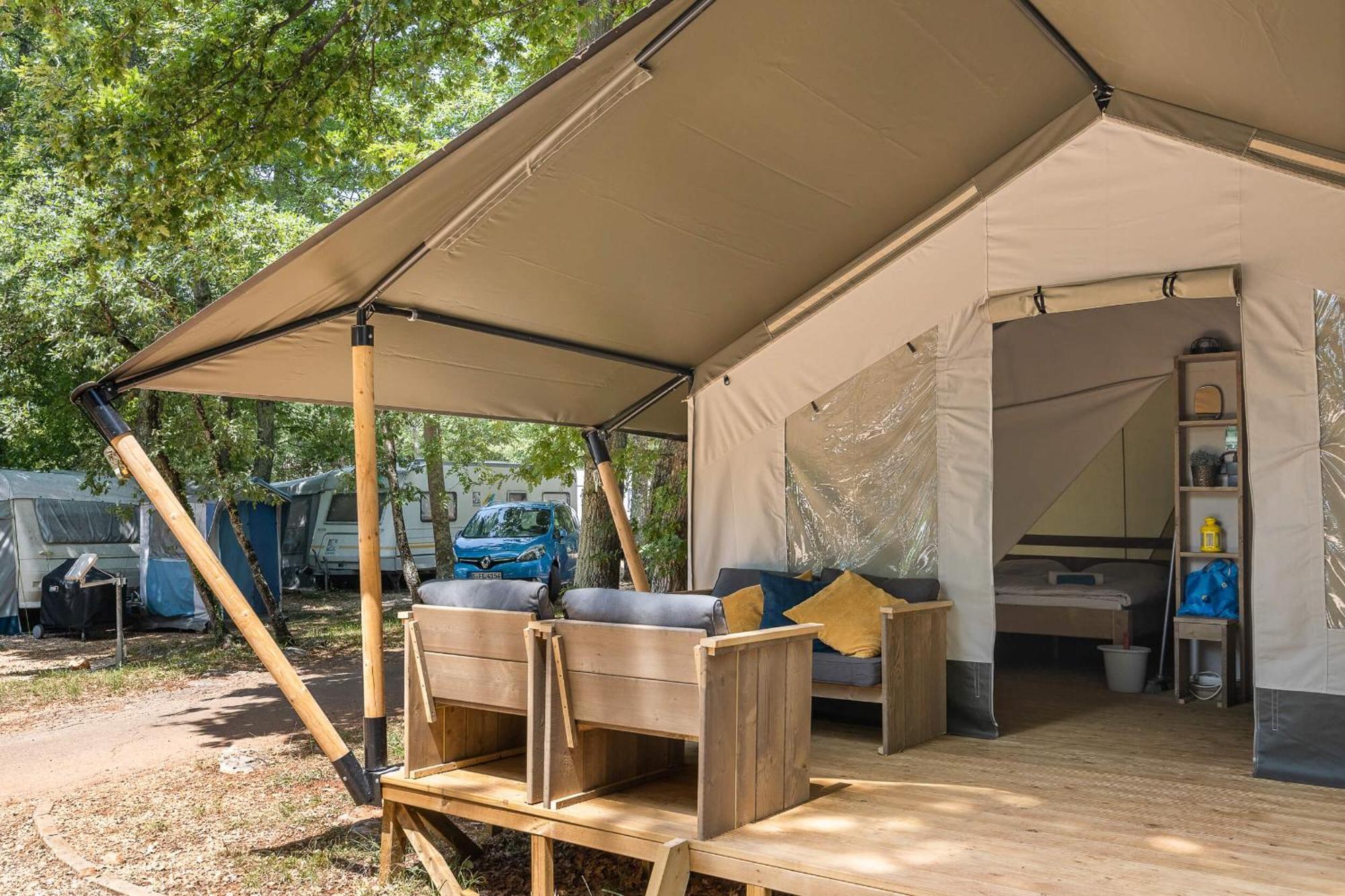 Easyatent Safari Tent Park Умаг Стая снимка