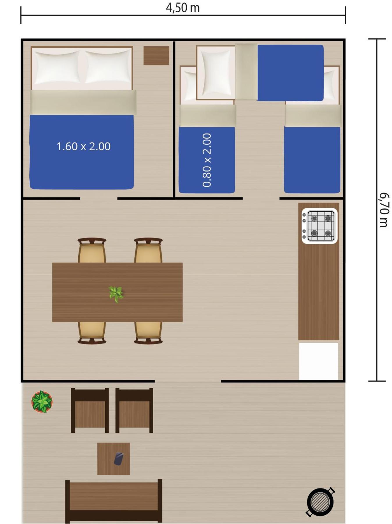 Easyatent Safari Tent Park Умаг Стая снимка
